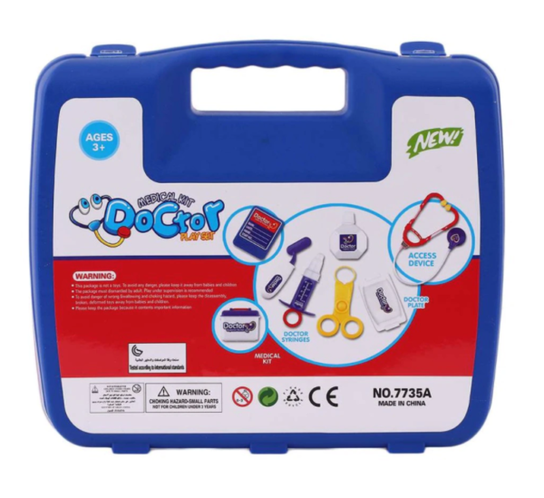 Toy Land Children's Doctor Toys Children's Pretend Play Doctor Set Medicine Box Educational Role Play Baby Doctor Equipment Toy