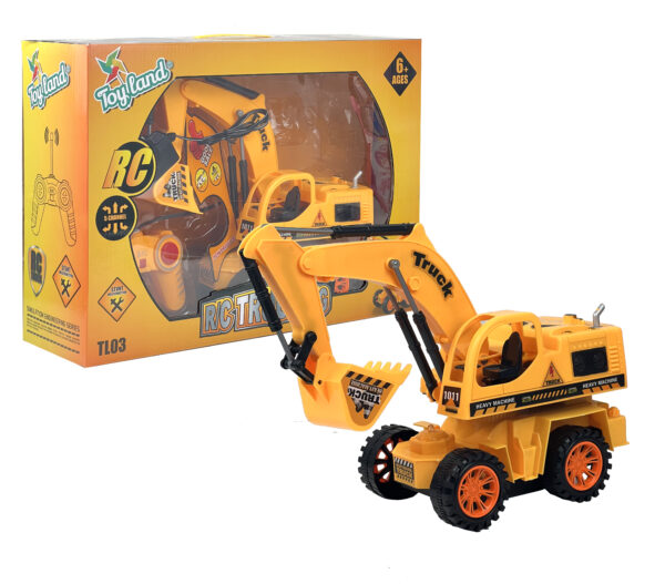 Kids Remote Control Shovel Loader Truck Crane Toy