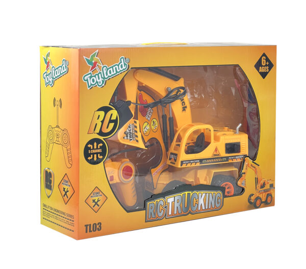 Kids Remote Control Shovel Loader Truck Crane Toy