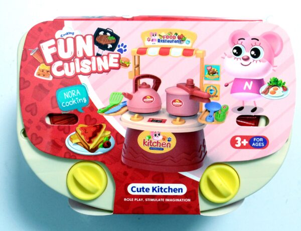 Toy Land Mini Cooking Fun Cuisine Pretend Play Kitchen set