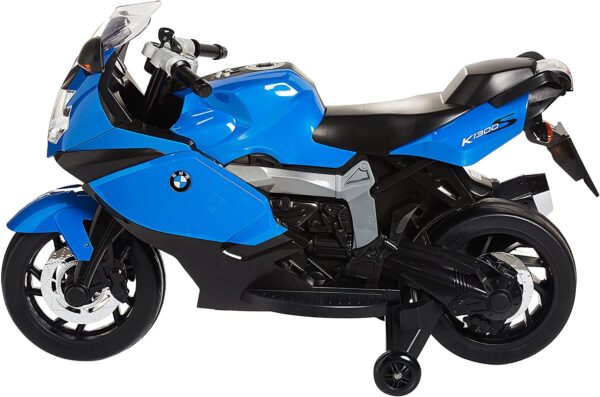 Toy Land BMW Official Licensed Electric Balanced Ride On Bike for Kids-BMW-K1300S-Blue