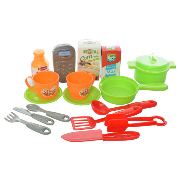 Toy Land Happy Chef Pretend play Kitchen set with Light and Music.